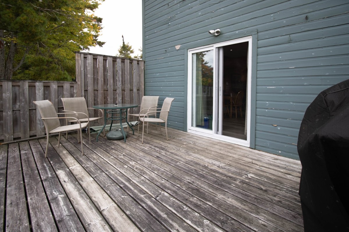 Private Deck overlooking Wetlands
