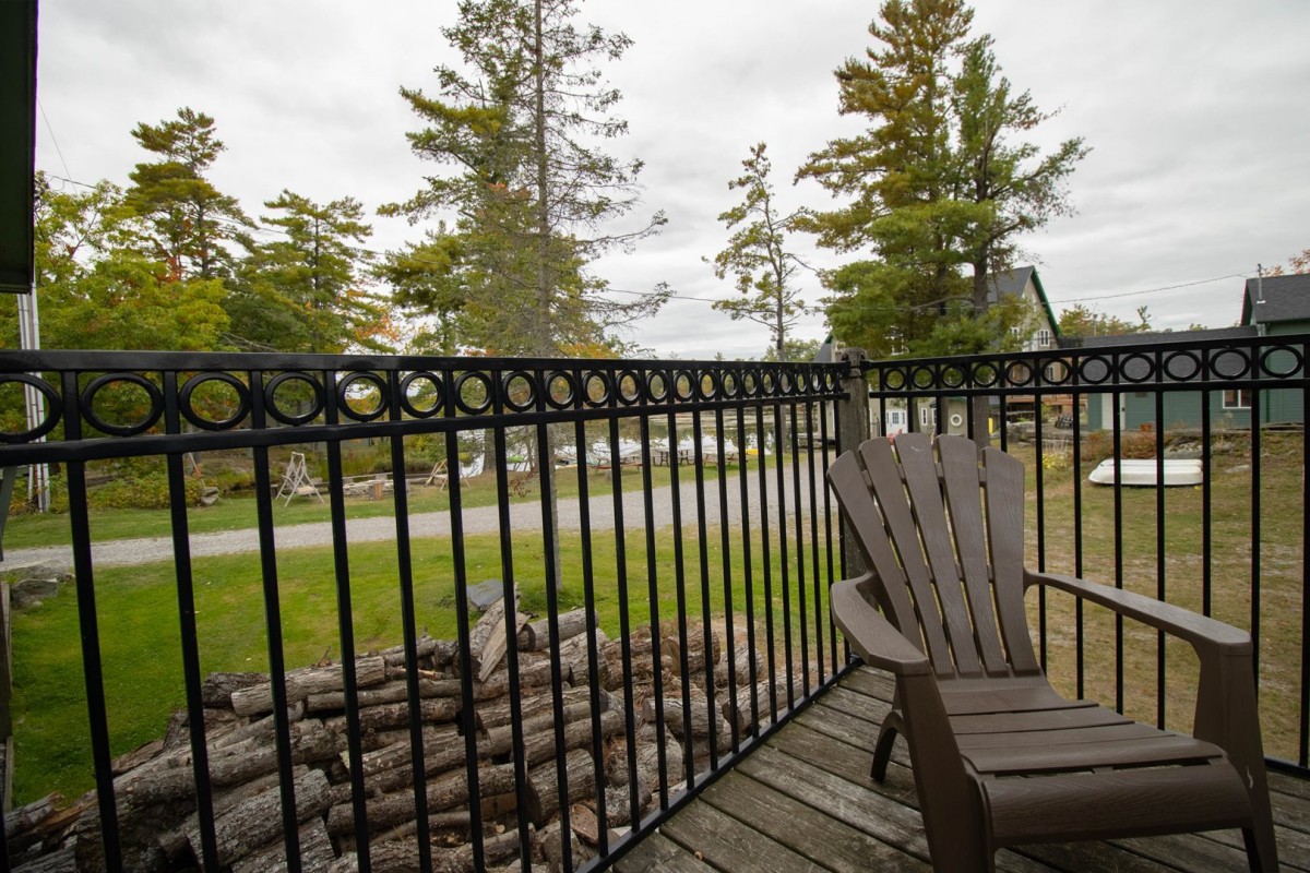 View of Big Bald Lake from the Deck