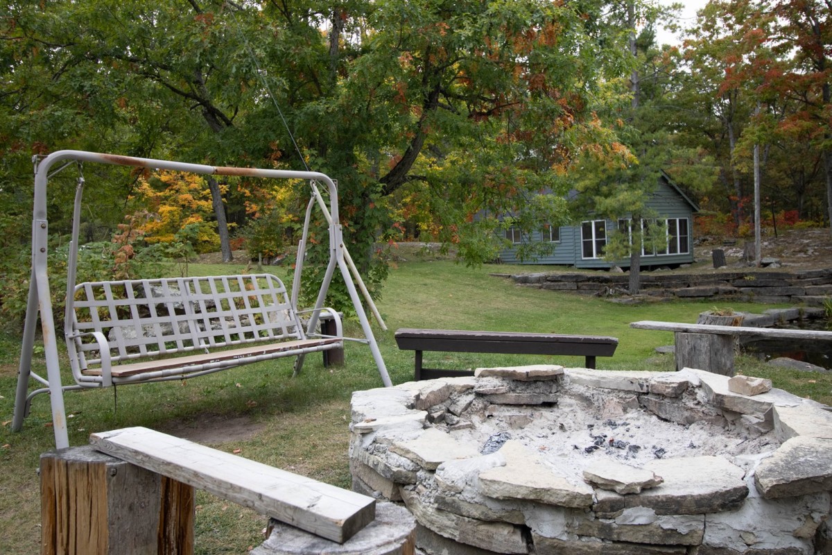 Communal Firepit to Bayview