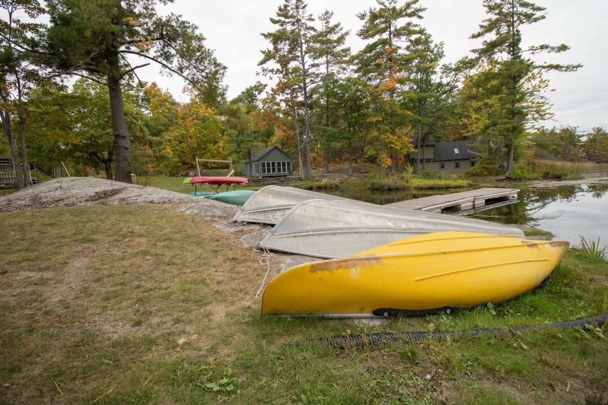 Water Toys by the Dock, overlooking Bayview & Log Cabin
