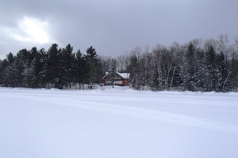 Bastedo Lodge Blanketed In Snow