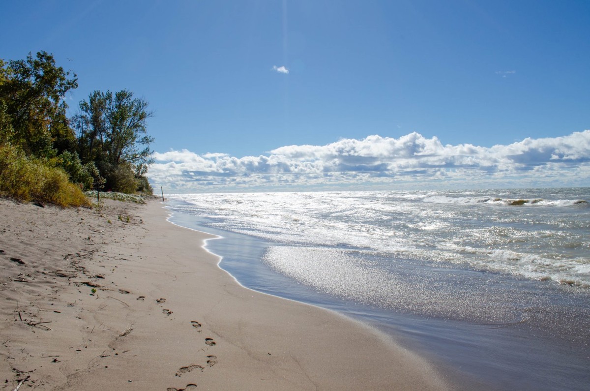 Beach - looking left