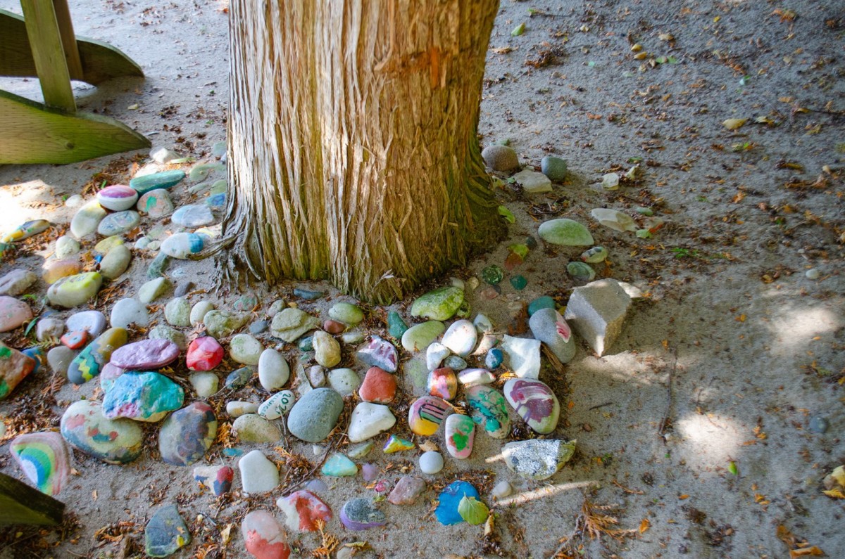 Painted rocks
