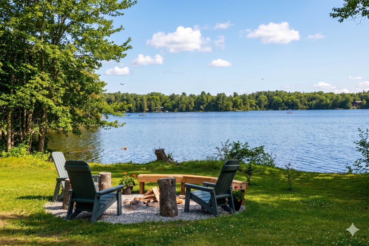Summer at Frontenac Lake Retreat
