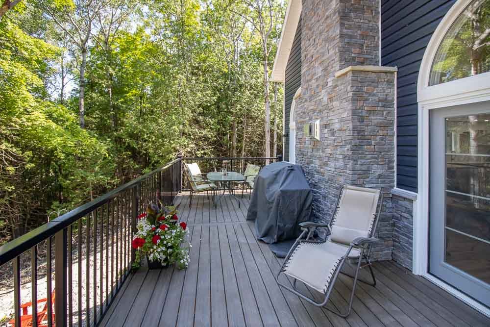 Deck w/ BBQ (Front of Cottage)