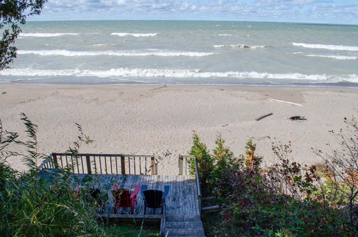 Beach View from the Deck