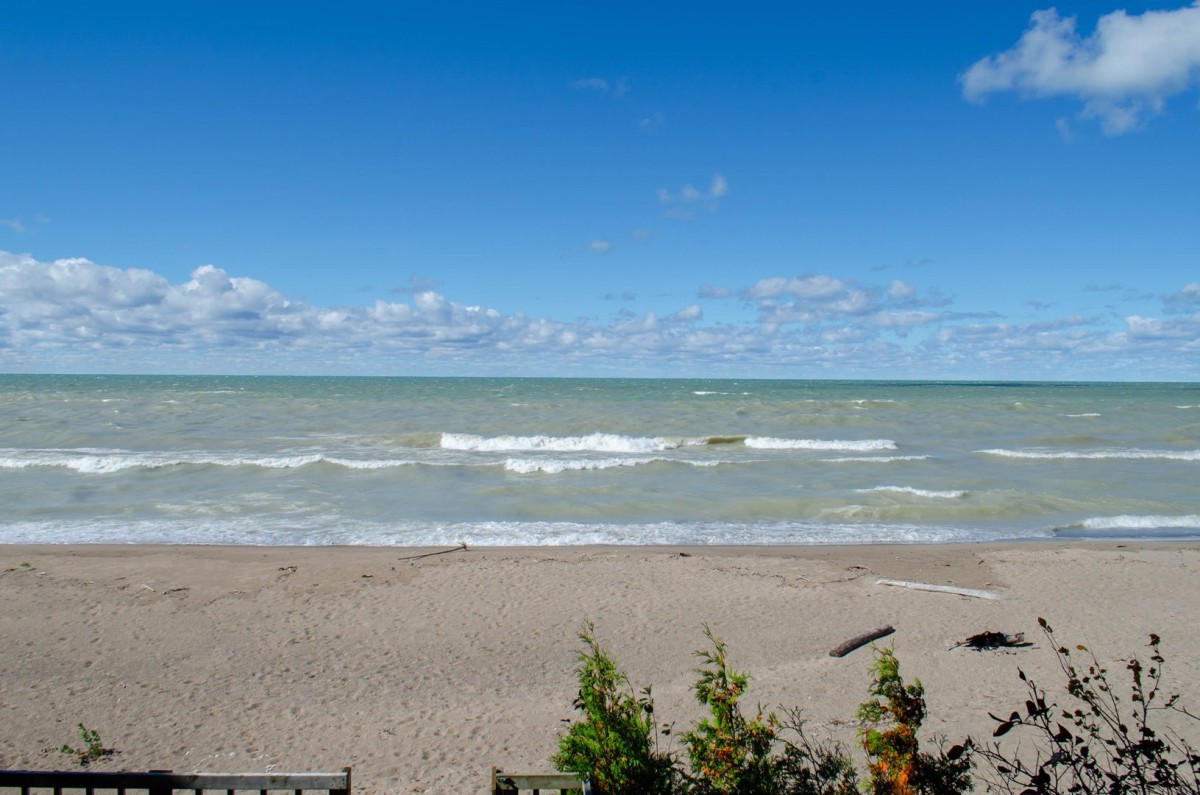 Beach days on Lake Huron