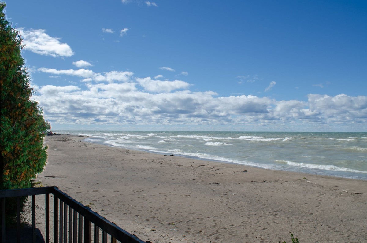 Beach looking Left from the Platform