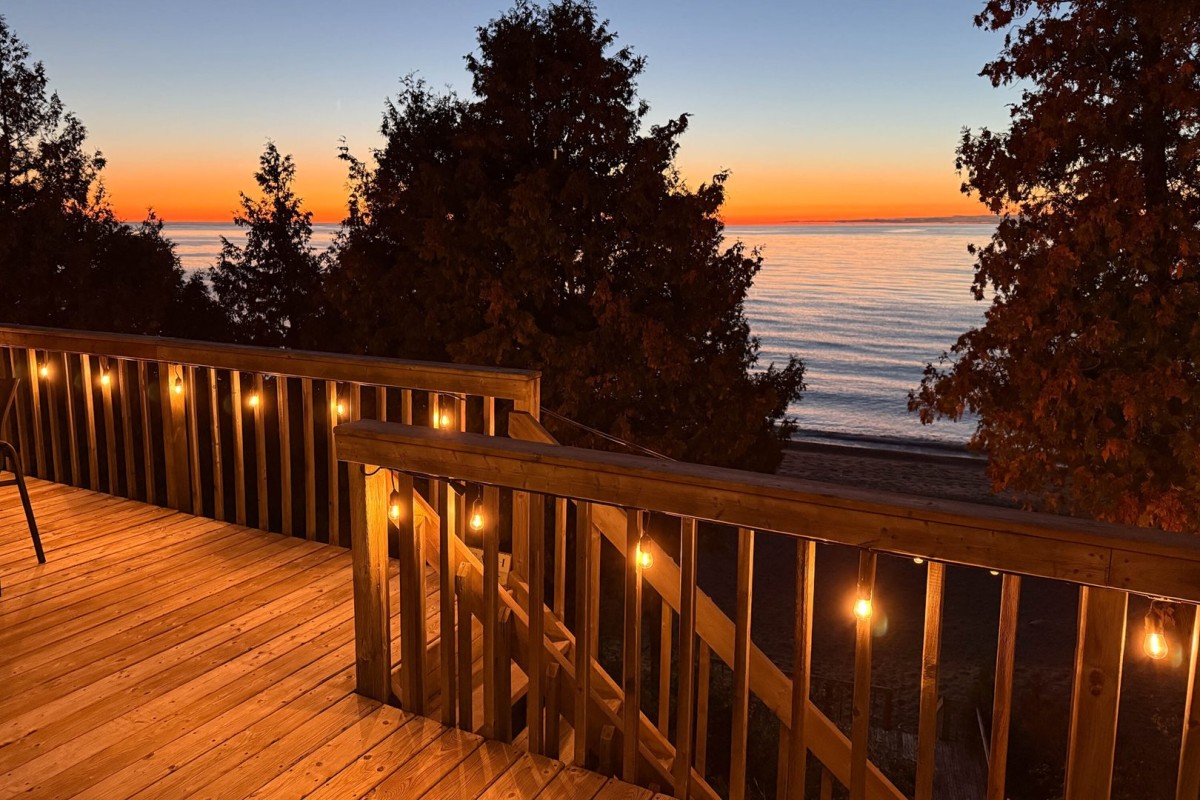 Sunset from the Deck
