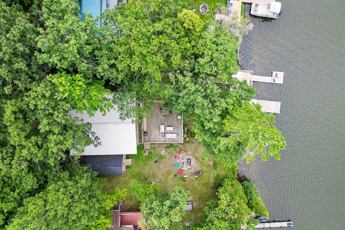 Aerial View of Cottage