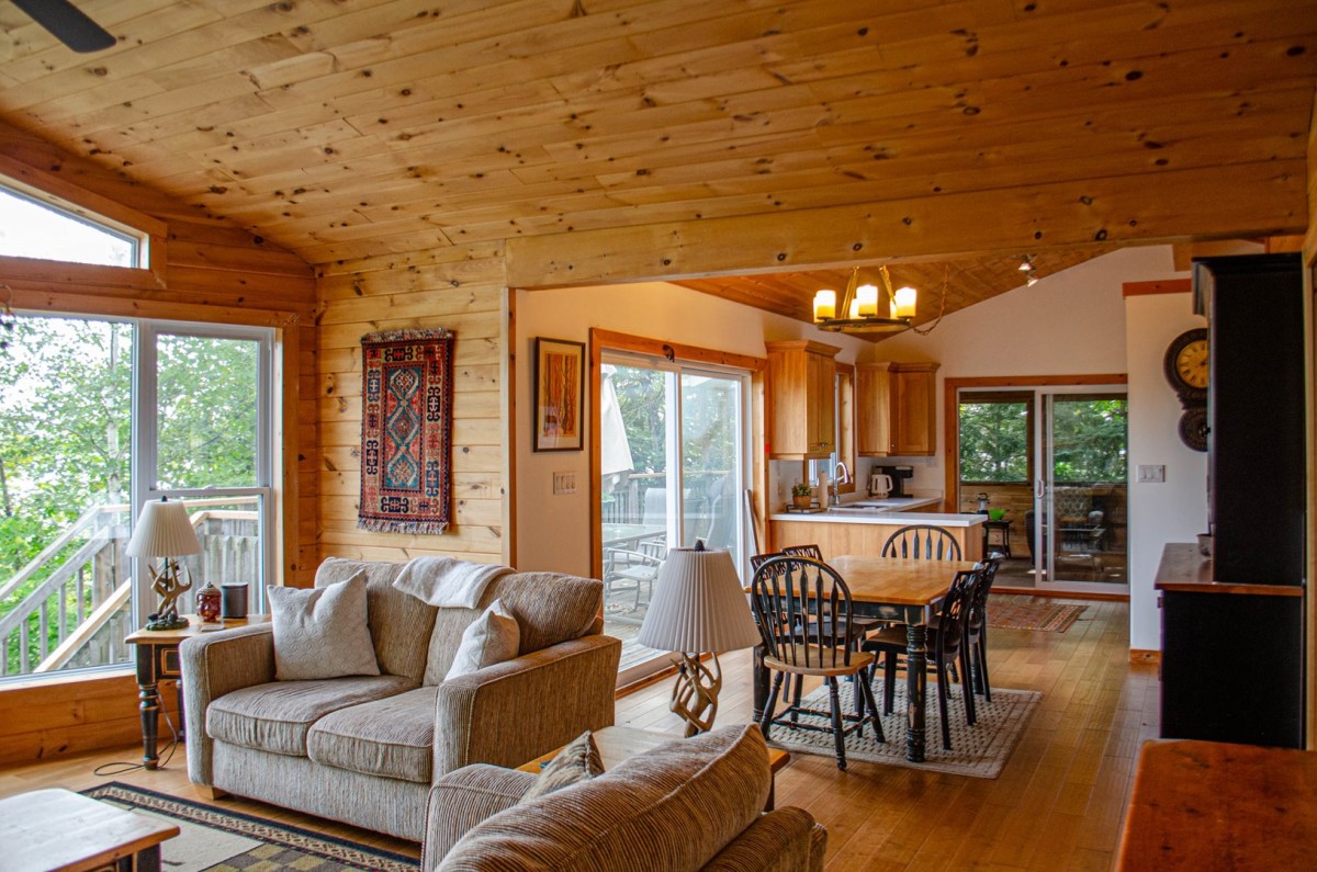 Living Room into Dining