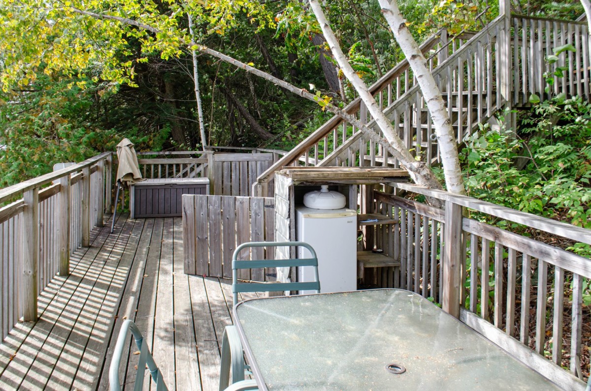Multi-Level Staircase leading to the Dock