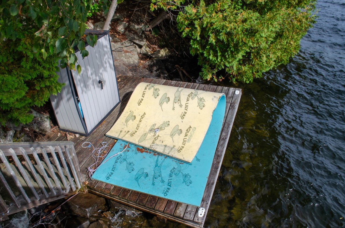 Multi-Level Staircase leading to the Dock