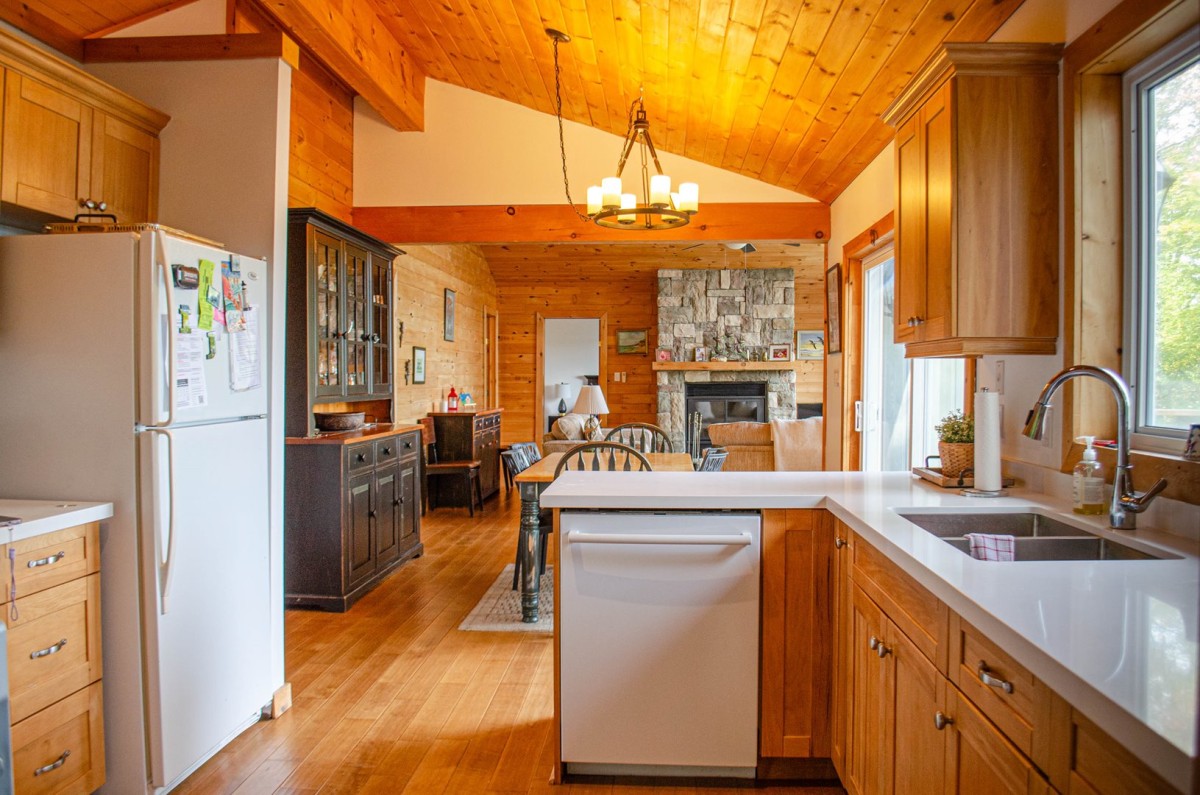 Kitchen into Dining