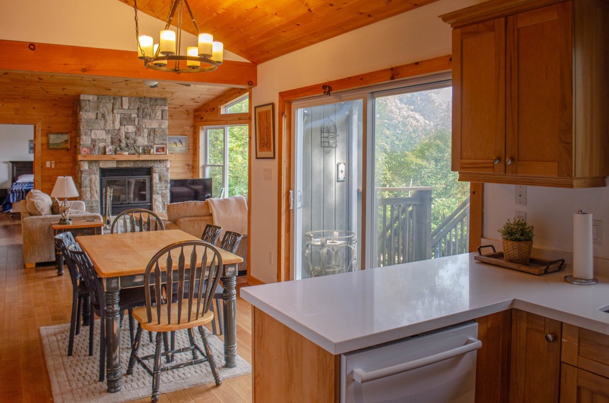 Kitchen into Dining