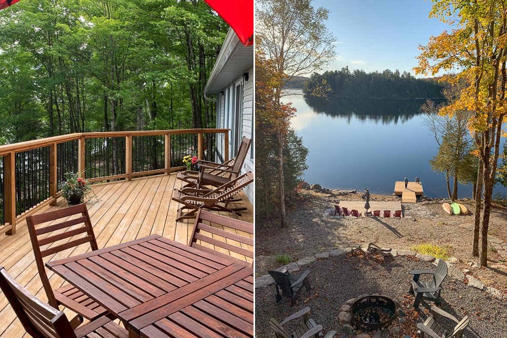 Cottages with swimming areas in Ontario