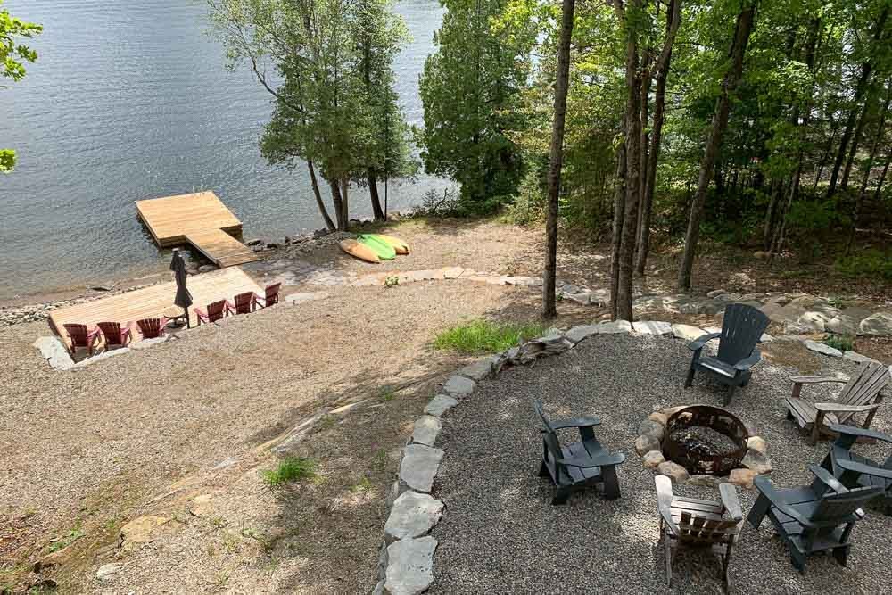 Cottage rentals with fishing access