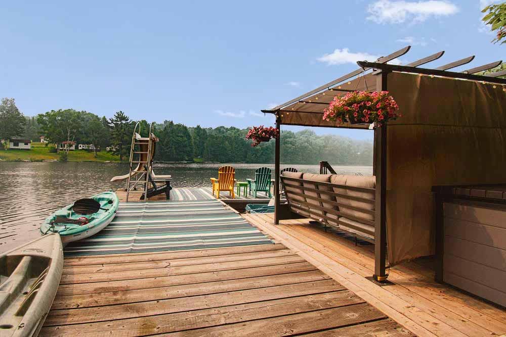 Summer dock