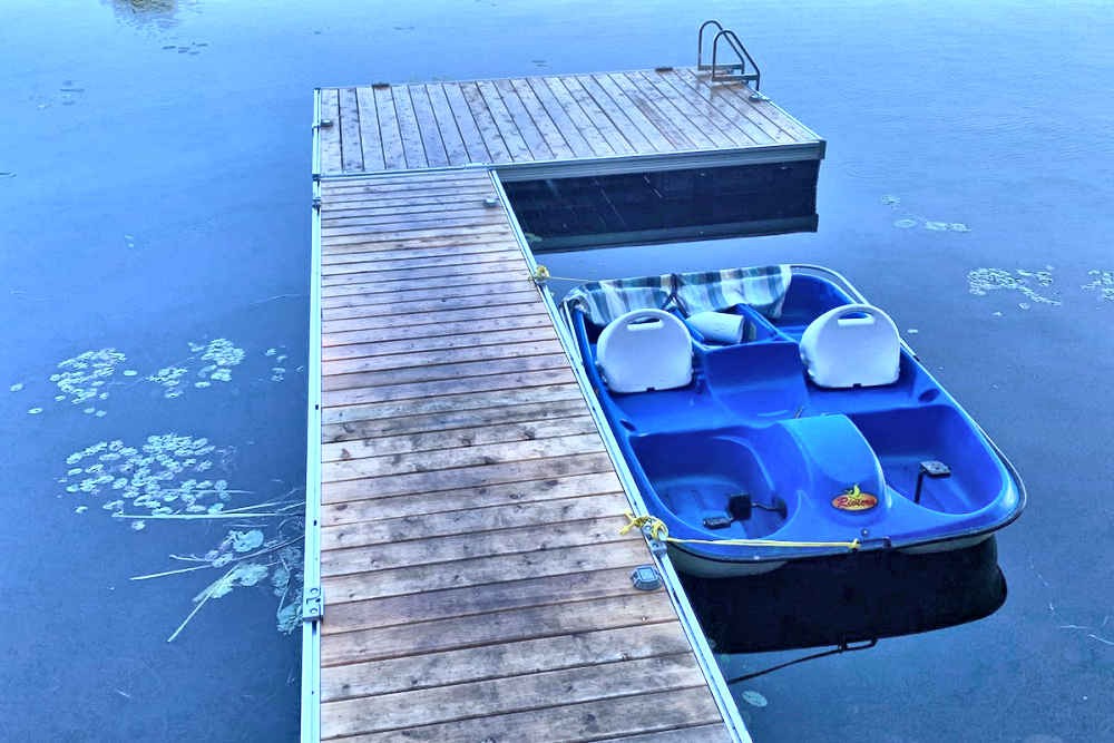 Dock and Paddle Boat