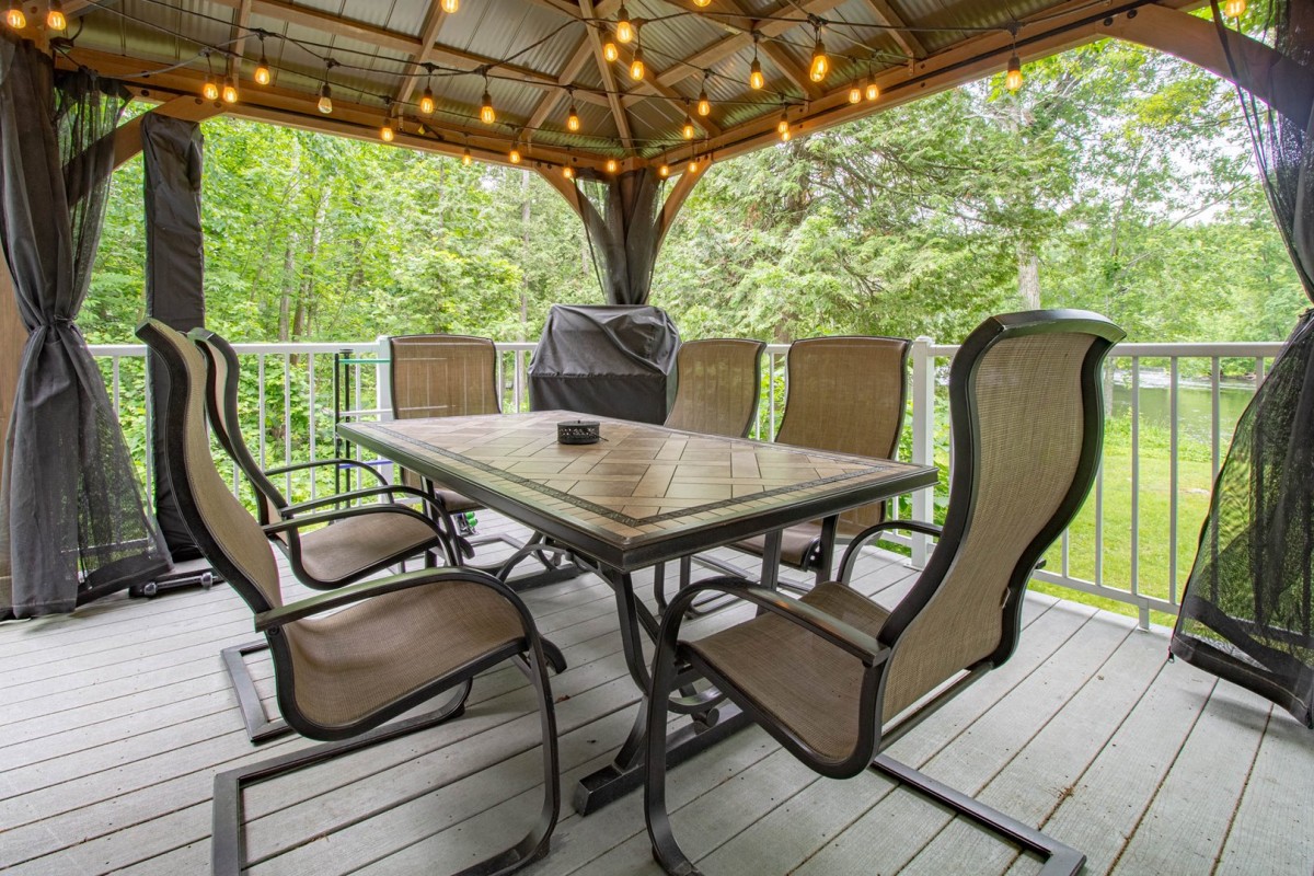 Gazebo on the Deck