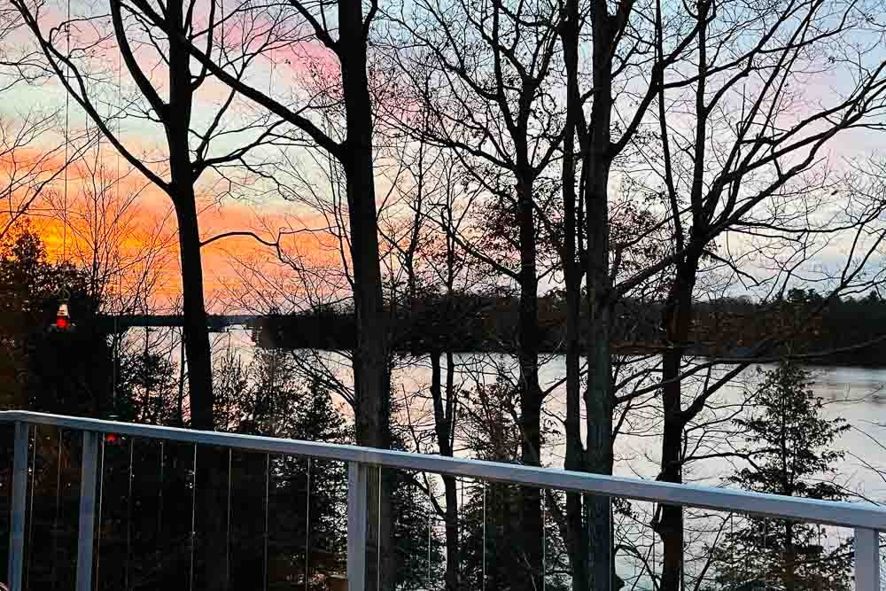 Sunset Over Sharbot Lake
