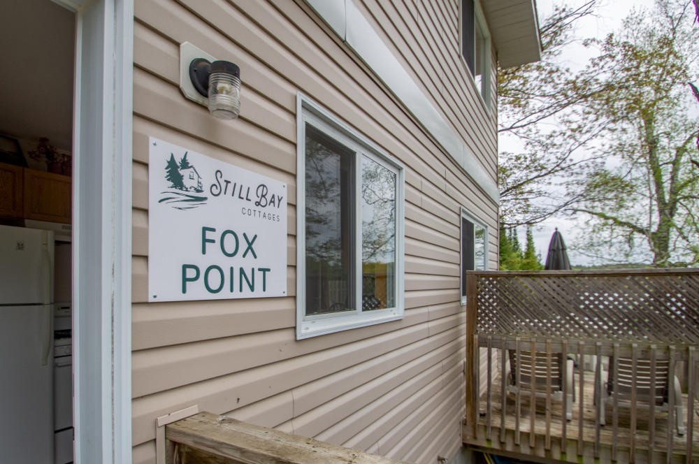 Fox Point Entrance & Deck