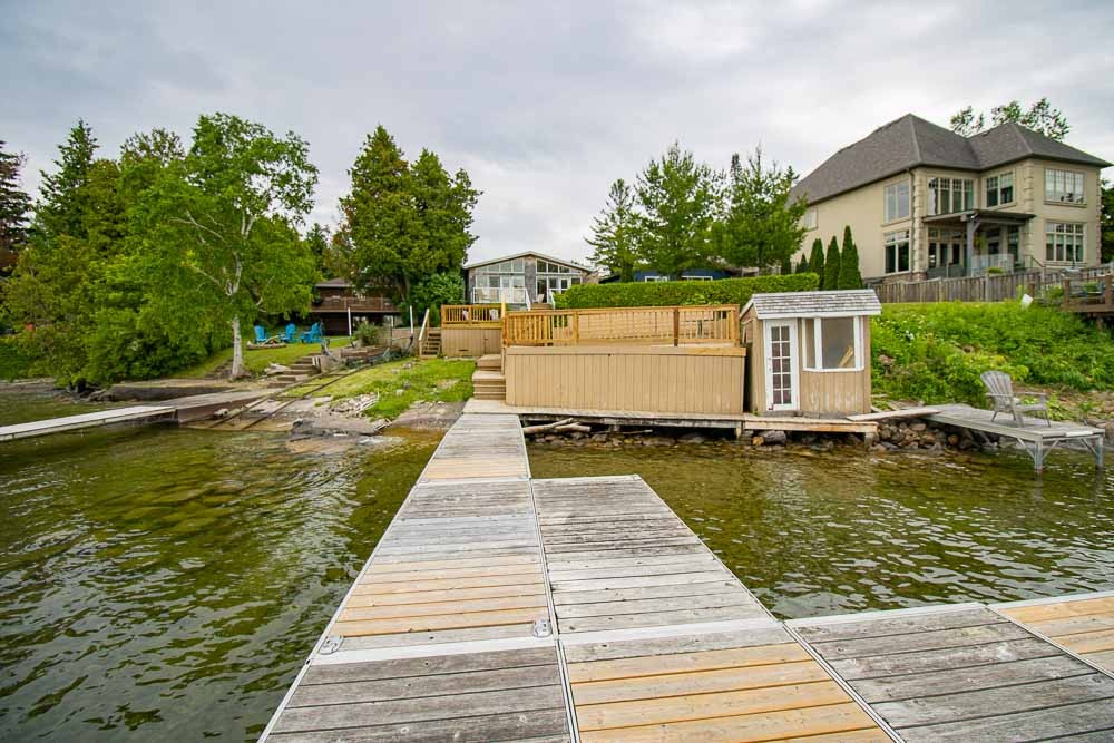 View of Cottage from Dock