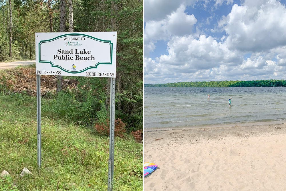Sand Lake Beach is Nearby and Beautiful!
