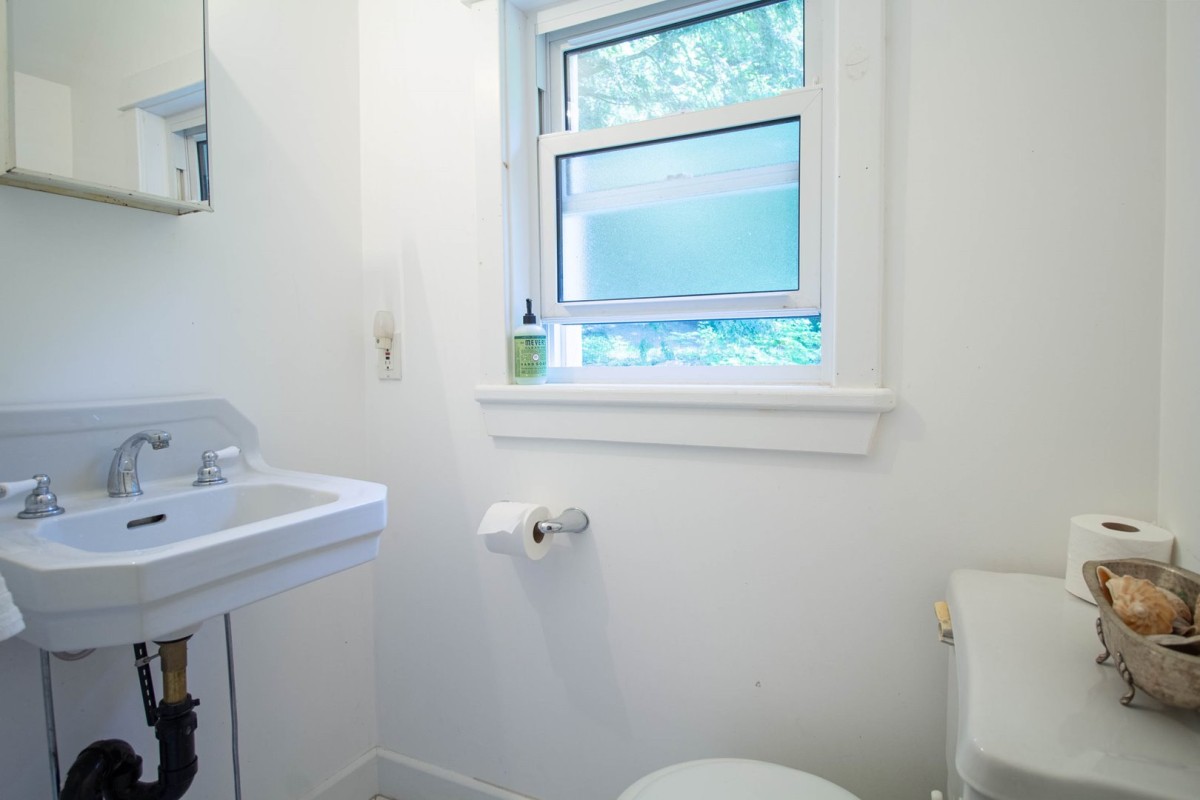 Powder Room on Second Floor