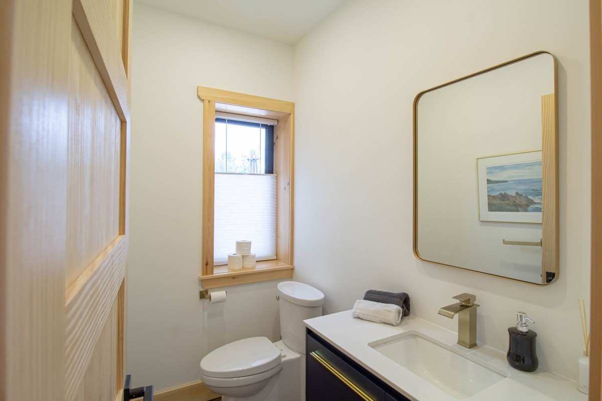Powder Room near Front Entrance