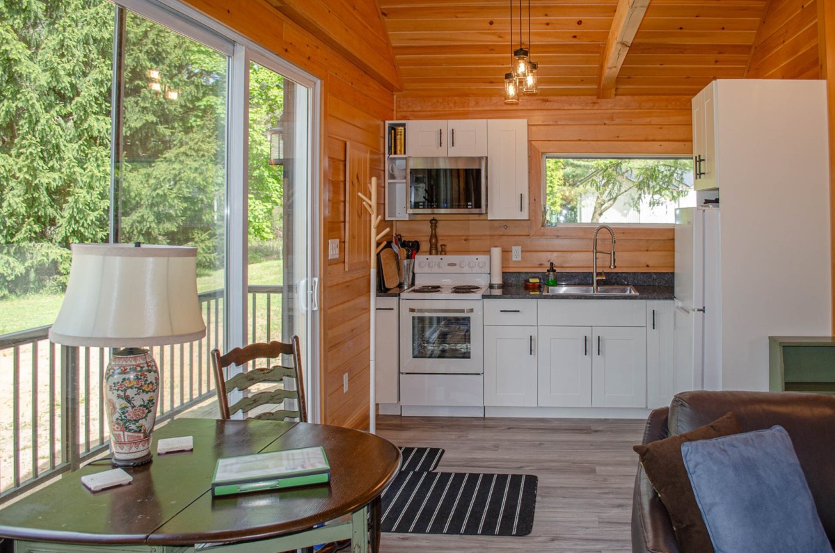 Entrance Into Kitchen & Dining Area
