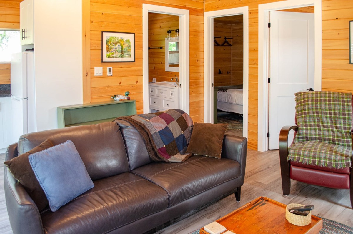Bedrooms and Bathroom Entrances