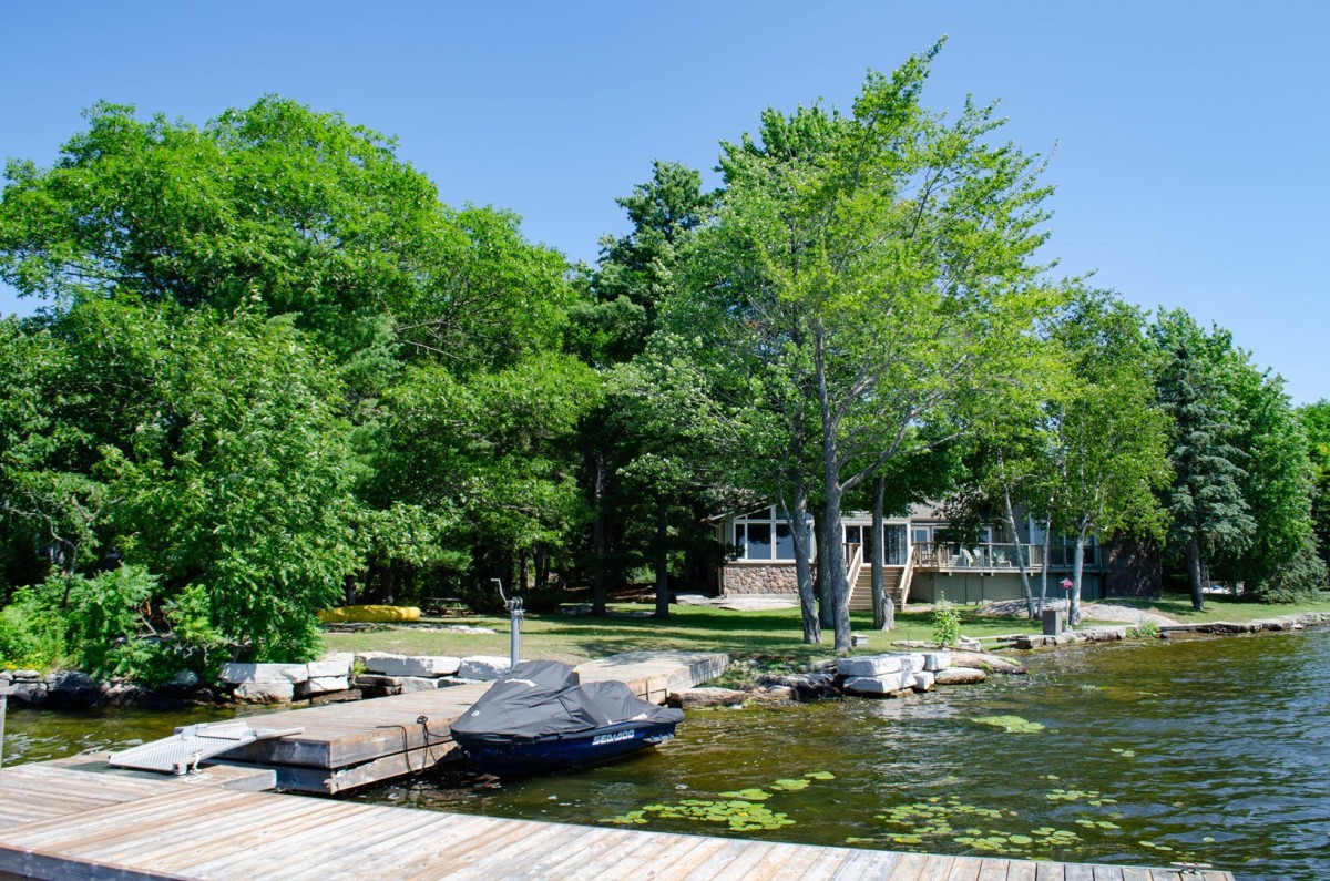 Waterfront Shoreline from the Dock - jetski not included
