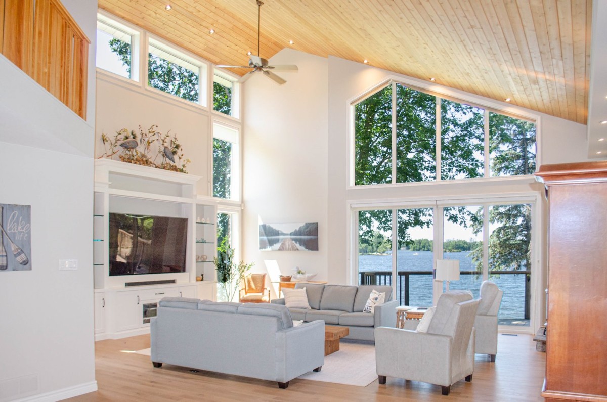 Family Room from Bar Area