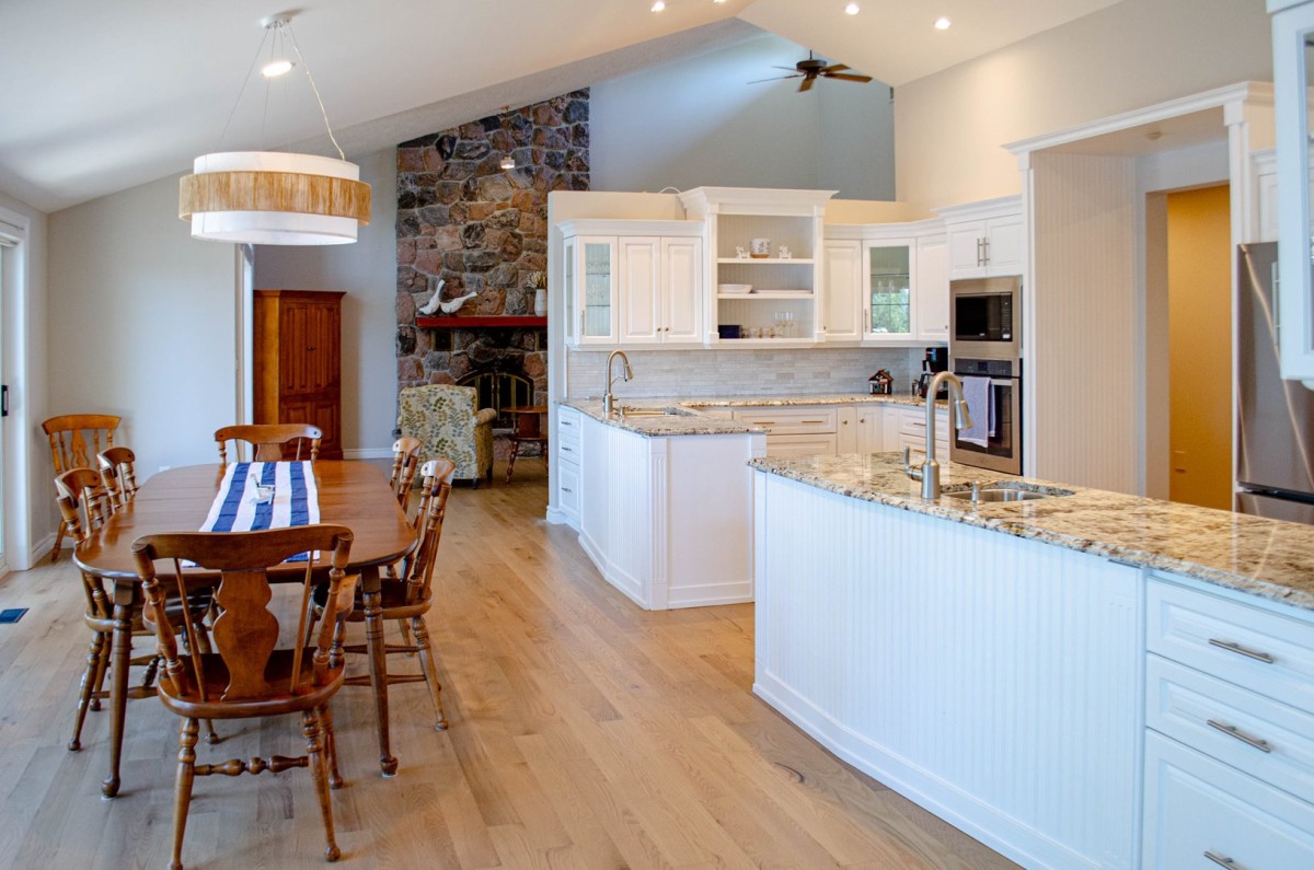 Kitchen into Dining