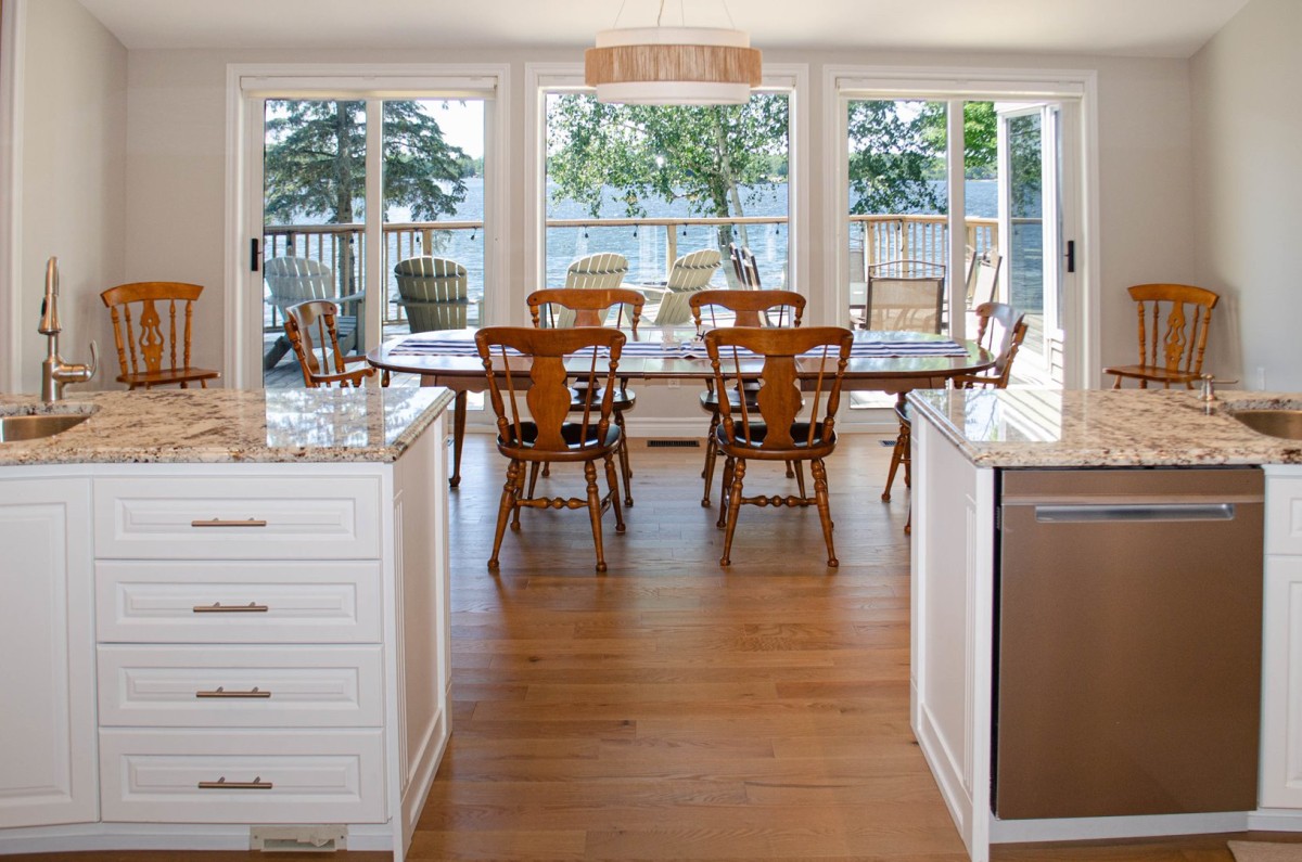Kitchen into Dining