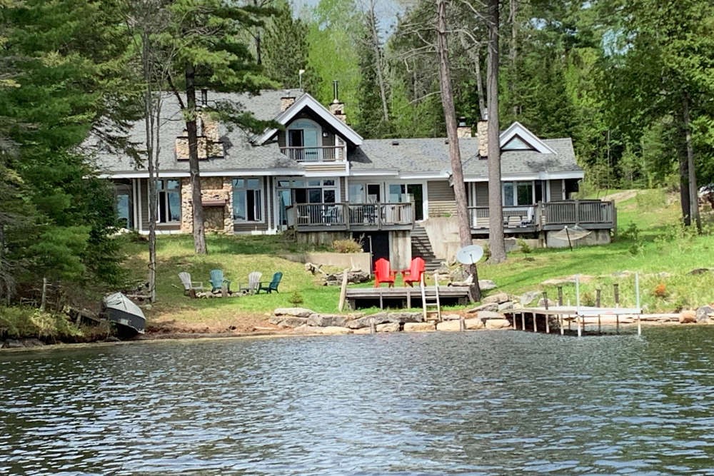 Exterior from Lake