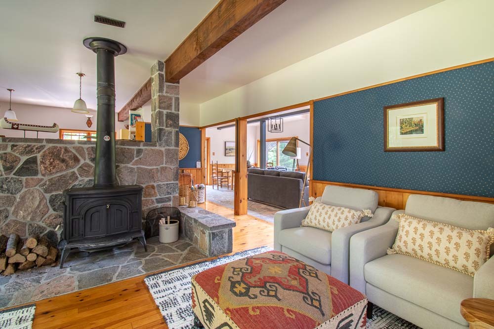 Wood Stove - Large Cottage - Main Floor