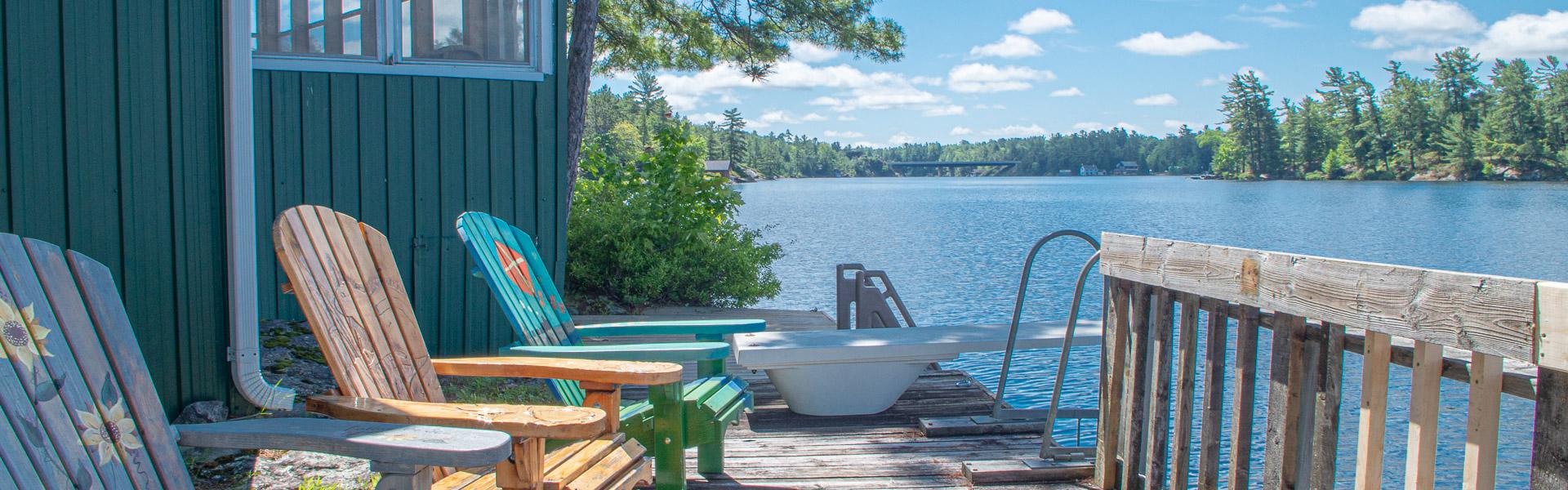 Affordable waterfront cottage rentals in Ontario