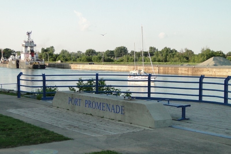 Port Colborne promenade - a lesser known area in Ontario Cottage Country